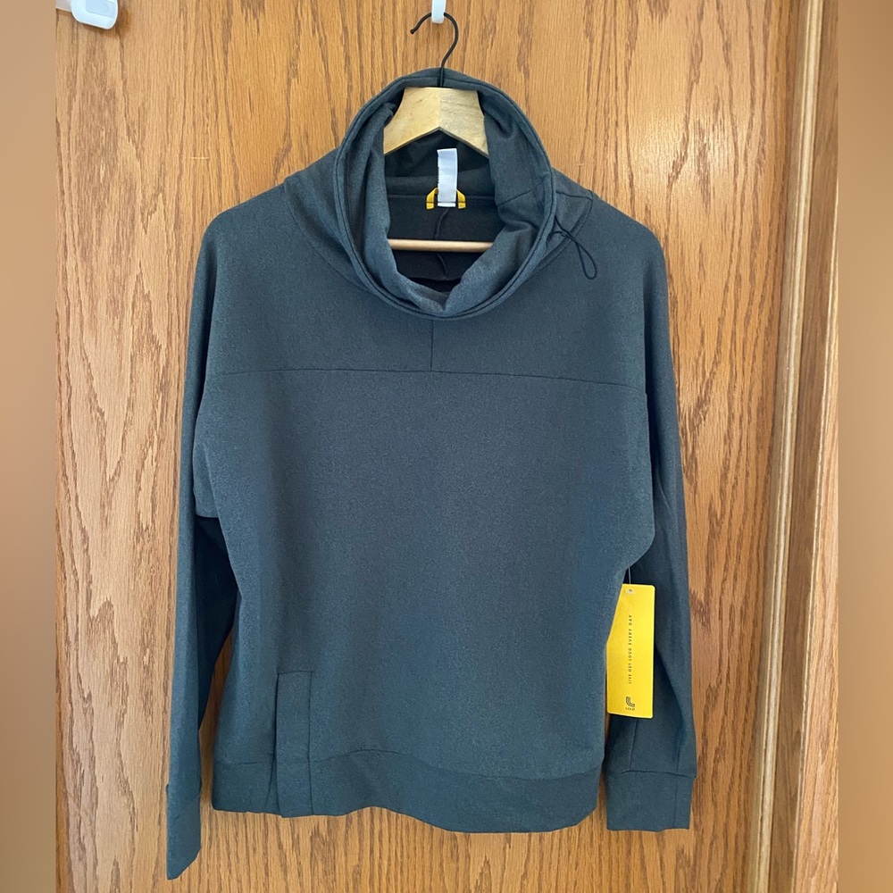 NWT - Lole Dana Sweater in Dark Grey Heather (XS)